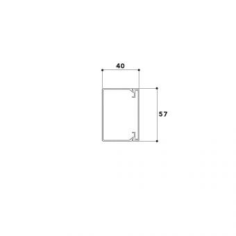 GGK 3638 LFG 40x60-9005 Leitungs- 