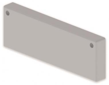 Unex Endstück lichtgrau            66213 