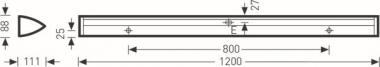 TRIL Spiegelleuchte 6651 chrom   6690040 