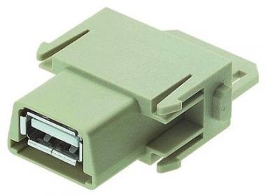 HART Han 1 Mod-F USB Wanddur 09140014701 