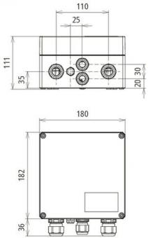 Dehn 900975  DCU 2 YPV 1+2 1000 1M 2S FM 