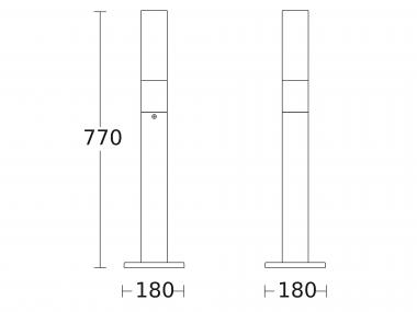 Steinel LED-Außenleuchte GL 65   069469 