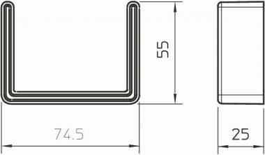 OBO US 7 KS OR Schutzkappe f.US 7-Stiel 