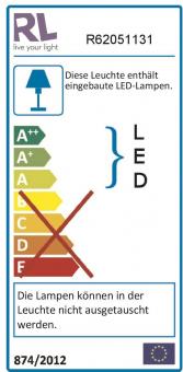 Trio LED-Deckenl. COURSE 18W   R62051131 