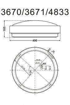 DOTLUX LED-Leuchte           3670-499160 