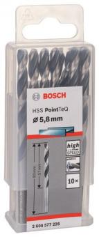 Bosch   HSS-Spiralbohrer PointTeQ 5,8 mm 