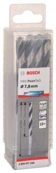Bosch   HSS-Spiralbohrer PointTeQ 7,8 mm 