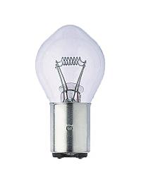 S&H Eisenbahnlampe 36x67mm Ba20d   40989 