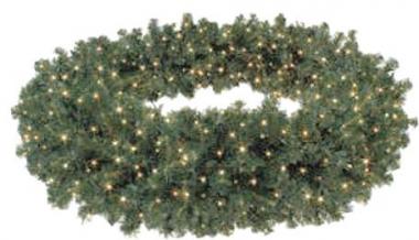 S&H LED-Quick Fix Wreath Ø100cm    59334 
