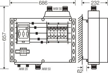 Hensel anschlussfertiger    Mi AS 4142 S 