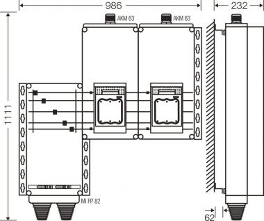 Hensel anschlussfertiger      Mi AS 9252 