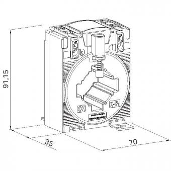 WAGO 855-401/400-501 Aufsteck-Strom- 