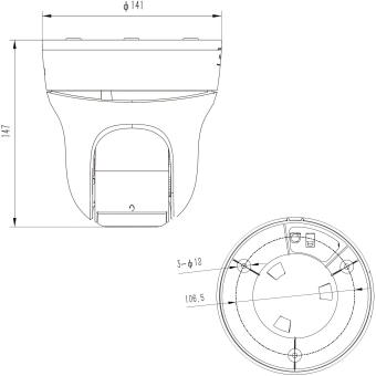 Grothe 2MPX IP PTZ-Kamera    VK 1099/391 