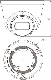 Grothe 5MPX IP Dome-Kamera   VK 1099/560 