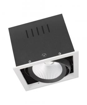 LEDV SP MULTI 1X30W/3000K FL WT/BK 