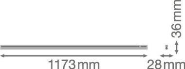 LEDV LINEAR LED 14W 1400lm 3000K 