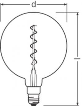 OSR Vintage 1906 Globe Filament gold 