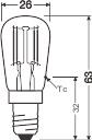 LEDV LED Special 2,8-25W/827 E14 250lm 