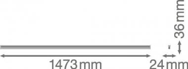 LEDV LN COMP HO 1500 25W/3000K 