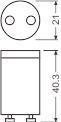 LEDV LED TUBE T8 EM Starter 