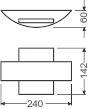 LEDV ENDURA STYLE ShieldSQ 11 W DG 