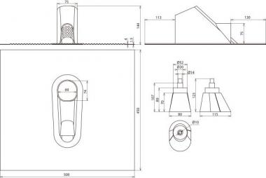 DEHN Dachdurchführungsset rot m.  105246 