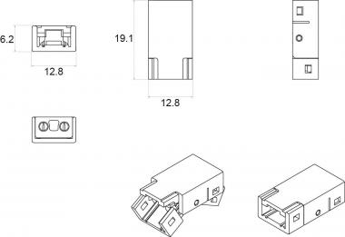 Rutec Einspeiser Push Max,IP20 für 70121 