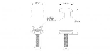NIED Niedax BK18AL Hammerfuß-   BK 18 AL 