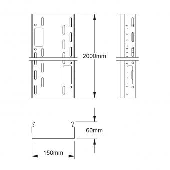 NIED LI-Unterteil LI60.150     LI 60.150 