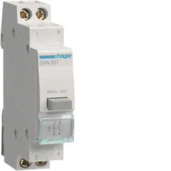 Hager Taster 16A 2Schließer       SVN331 