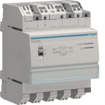 Hager Spannungsversorgung 24VDC   TGA200 