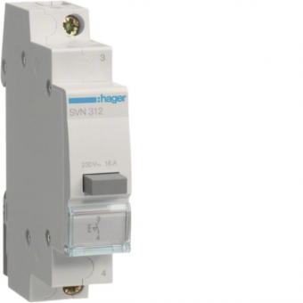 Hager Druckschalter 16A           SVN312 