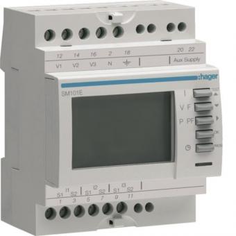 Hager Multimessgerät 3ph über     SM101E 