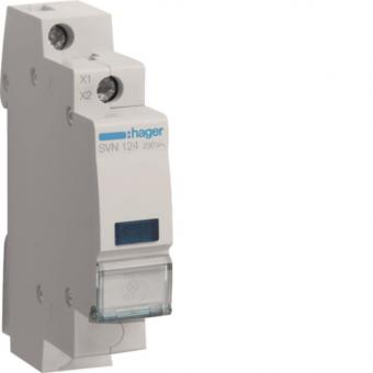 Hager LED Leuchtmelder blau       SVN124 