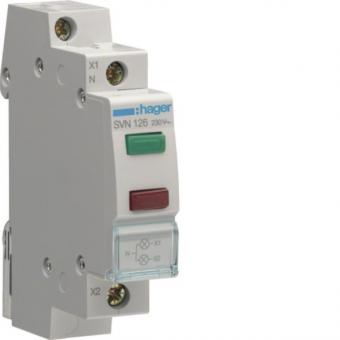 Hager LED Leuchtmelder 2fach      SVN126 