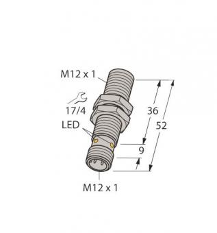 Turck Induktiver    BI3U-EM12-AP6X-H1141 