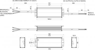 Rutec LED Netzgerät 24V 96W IP67 - 87621 