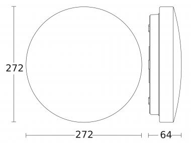 Steinel  RS PRO P1 flat PMMA neutralweiß 