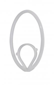 Ftronic Fixierungsclip weiss      F-Clip 