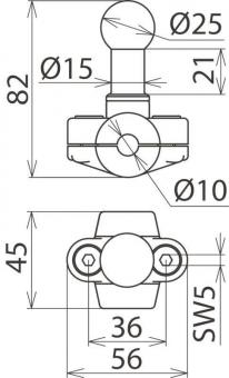 DEHN 725010 KFP25RL10       KFP 25 RL 10 