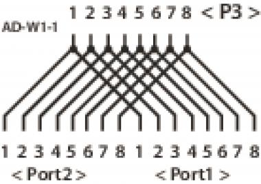 EFB T-Adapter 1:1 parallel     K5125.015 