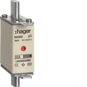 Hager Sicherungseinsatz NH000 LNH00035M6 