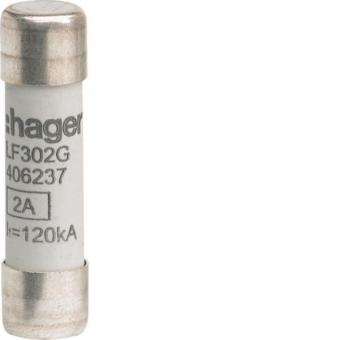 Hager Sicherungseinsatz 10x38mm   LF302G 