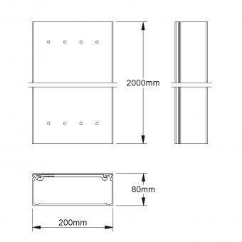 NIED GFK-LFK-Ut.-Deckel       LFG 80.200 