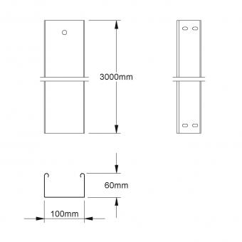 NIED Kabelrinne             RLU 60.100 F 