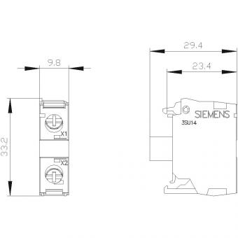 Siemens               3SU1401-1BF30-1AA0 