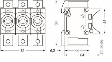 Siemens 5SG5301 NEOZED-Sicherungssockel 