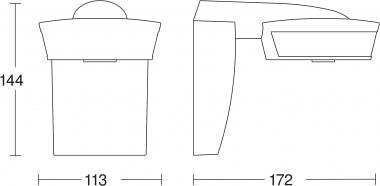 STEIN Bewegungsmelder SENSIQ-SW   029579 