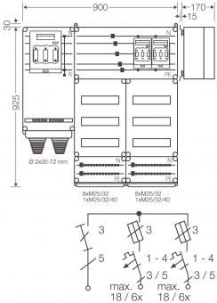 HENS PV-Wechselrichter-       Mi PV 6123 