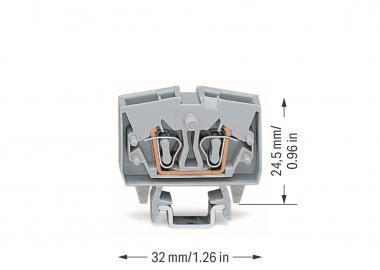 WAGO 264-701 2-Leiter-Mini-Durchgangs- 
